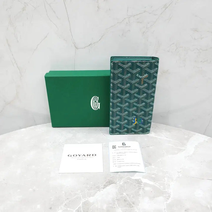 [BUNJANG] Goyard Lambert Green Long Wallet / 고야드 스페셜 그린 램버트 장지갑