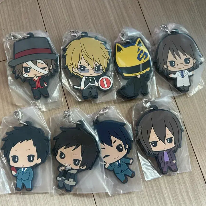 [BUNJANG] Durarara Kida Rokujo Celty Ryuugamine Heiwajima Izaya Rubber Strap / 듀라라라 키다 로쿠죠 세르티 류가미네 헤이와지마 이자야 러버스트랩 굿즈