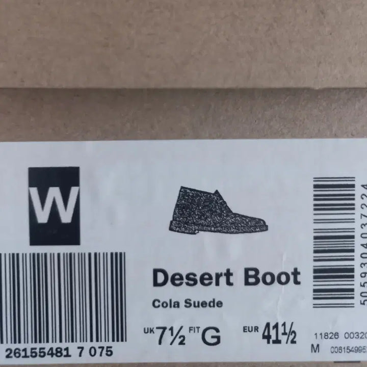 [BUNJANG] Clarks Desert Boots UK7.5 (260-265) Colas Suede / 클락스 데저트 부츠 (260, 265) UK7.5 / 콜라 스웨이드