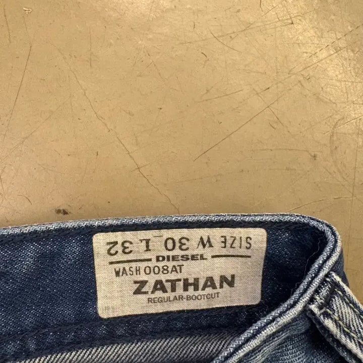[BUNJANG] Diesel Bootcut Washed Denim Jeans / 디젤 부츠컷 워싱 데님 32