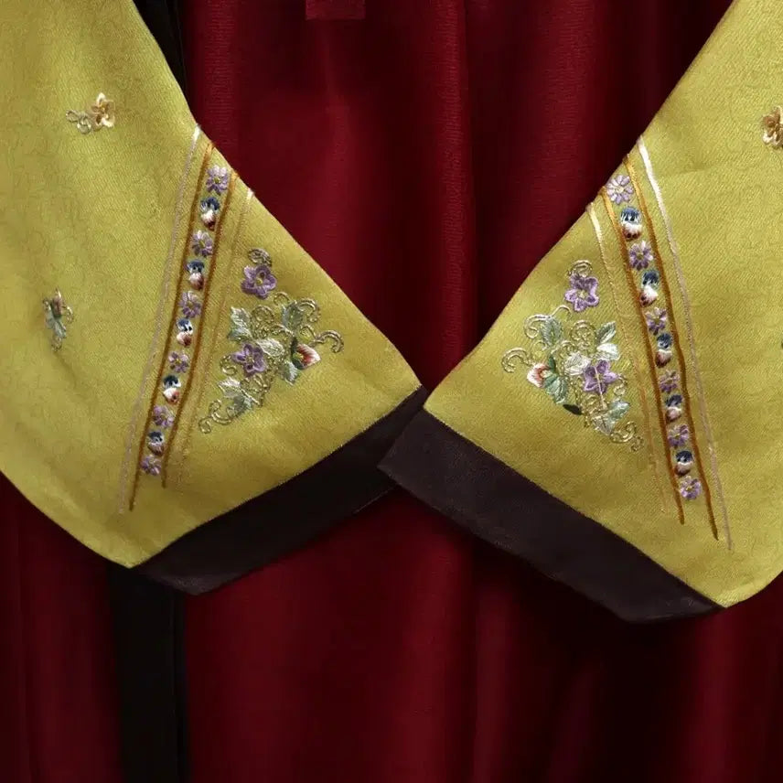 [BUNJANG] Traditional Hanbok Silk Dress / a353 손수본견 전통한복/여55-66/키155-160/가슴90/사놀까