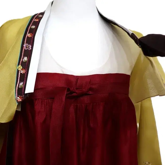 [BUNJANG] Traditional Hanbok Silk Dress / a353 손수본견 전통한복/여55-66/키155-160/가슴90/사놀까