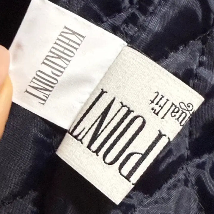 [BUNJANG] Kaki Point Navy Duffle Half Coat / 카키포인트 더플 하프 코트 네이비 떡코 떡볶이코트 카포