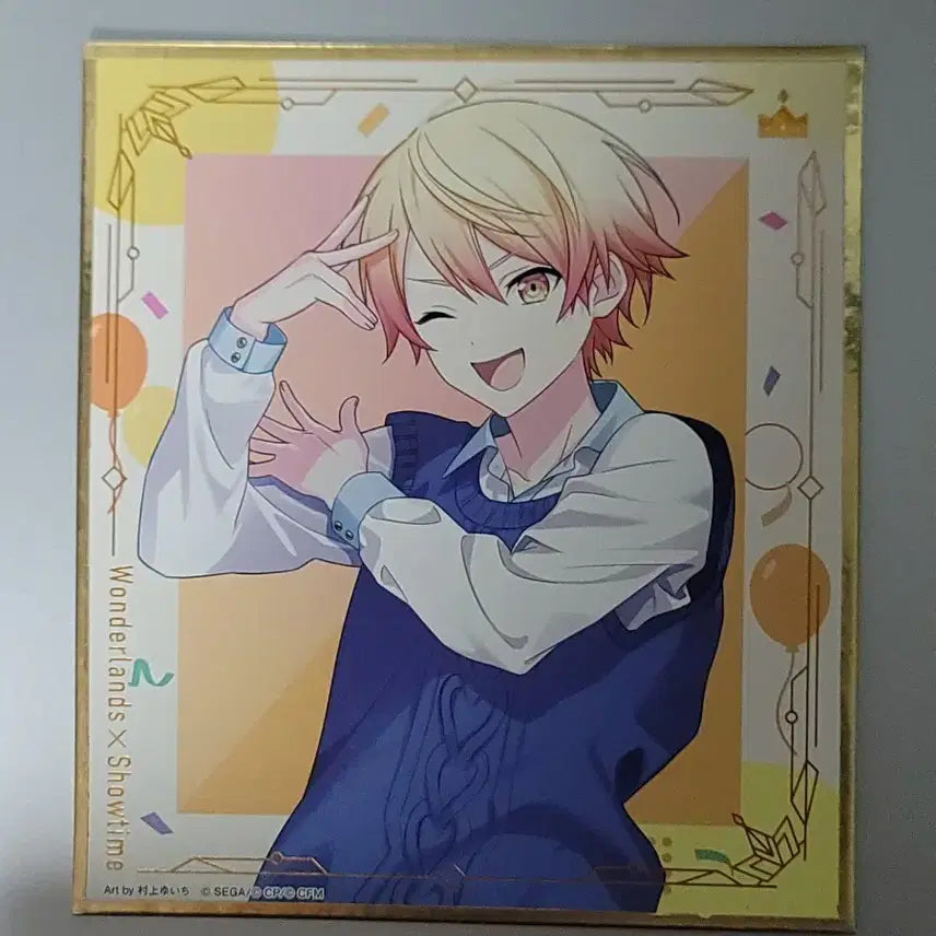 [BUNJANG] Project Sekai Tsukasa Lawson Collaboration Shikishi / 프세카 츠카사 이치방쿠지 쿠지 색지 양도 로손 콜라보 텐마