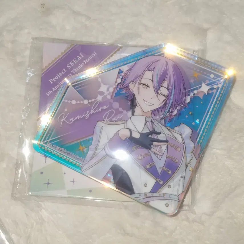 [BUNJANG] Project Sekai Rui 5th Anniversary Acrylic Block / 프세카 프로세카 루이 5주년 감사제 다이아 오로라 아크릴 블럭