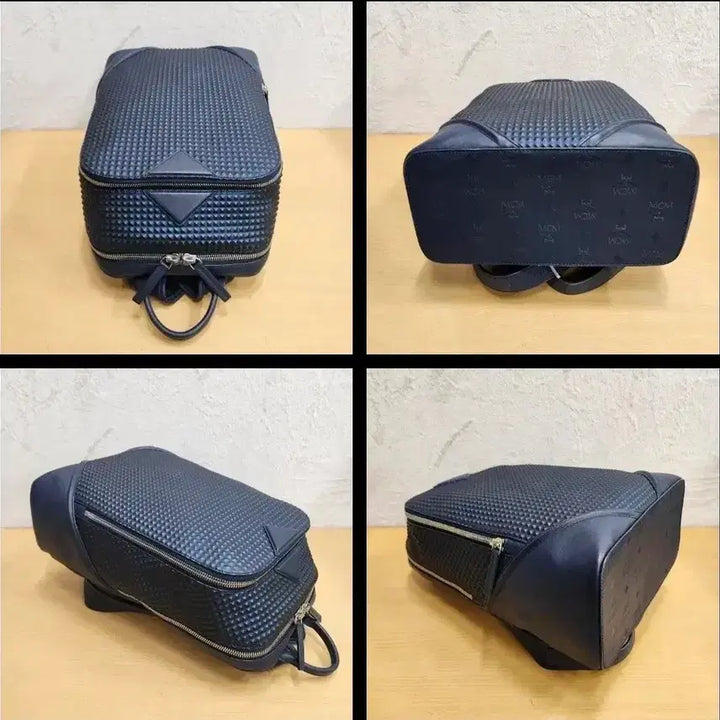 [BUNJANG] MCM Duke Backpack Studded Leather / MCM 듀크 백팩 스터드(피라미드) 엠보 레더 모델 정품