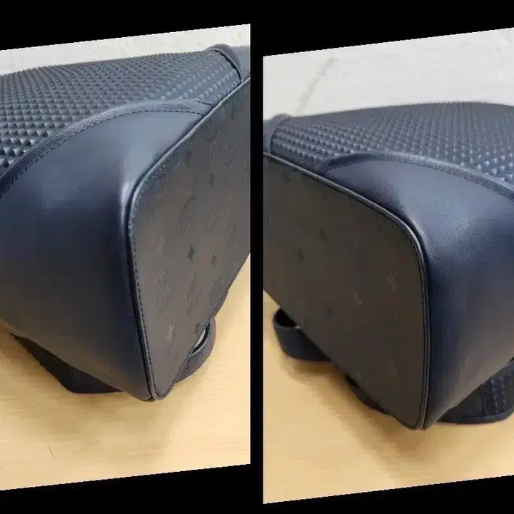 [BUNJANG] MCM Duke Backpack Studded Leather / MCM 듀크 백팩 스터드(피라미드) 엠보 레더 모델 정품