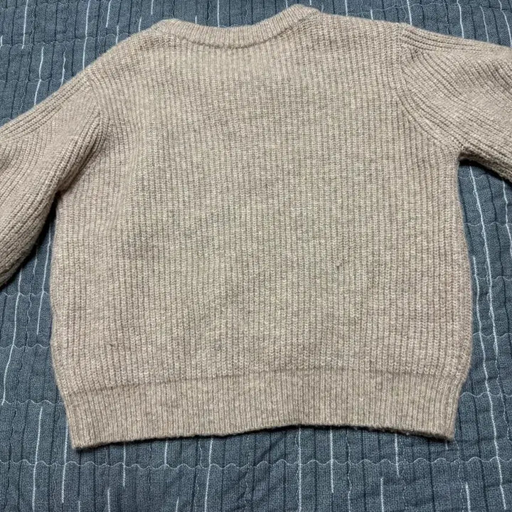 [BUNJANG] Cropped Knit Brown Arm Warmers Set / 크롭 니트 브라운 팔토시 세트 (새상품x)