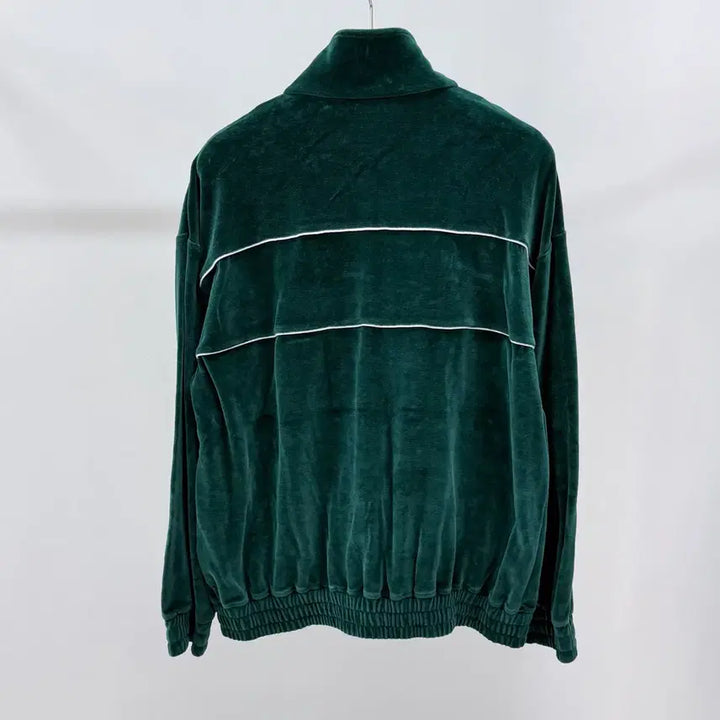 [BUNJANG] Celine Velvet Training Jacket - Green / [S+급/XL] 셀린느 벨벳 트레이닝 자켓 집업 그린