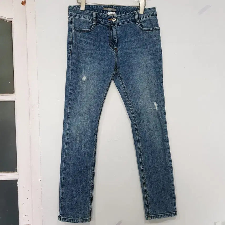 [BUNJANG] BCBG Vintage Washed Skinny Jeans / BCBG 여성 빈티지 워싱 스키니진 청바지 67-96