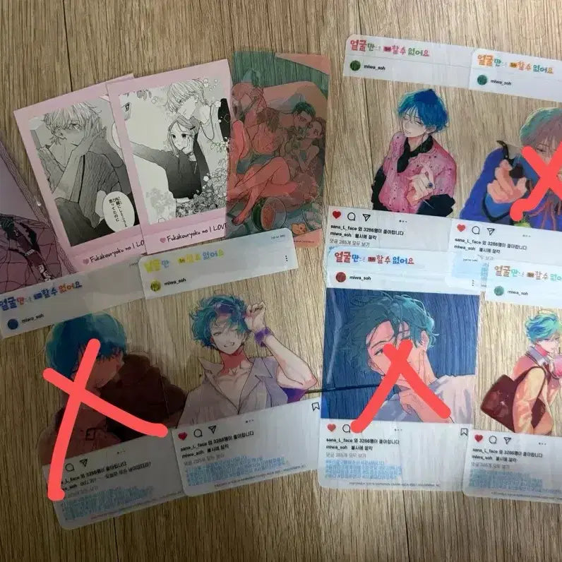 [BUNJANG] Tamon-gun & Others Romance Postcard & Photocard / 타몬군 외 로맨스엽서 포카