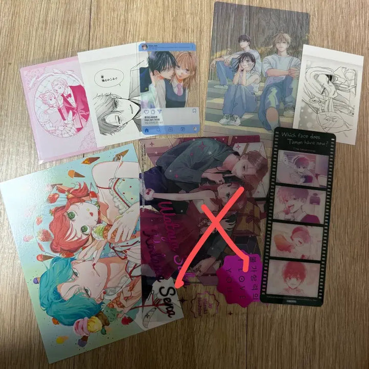 [BUNJANG] Tamon-gun & Others Romance Postcard & Photocard / 타몬군 외 로맨스엽서 포카