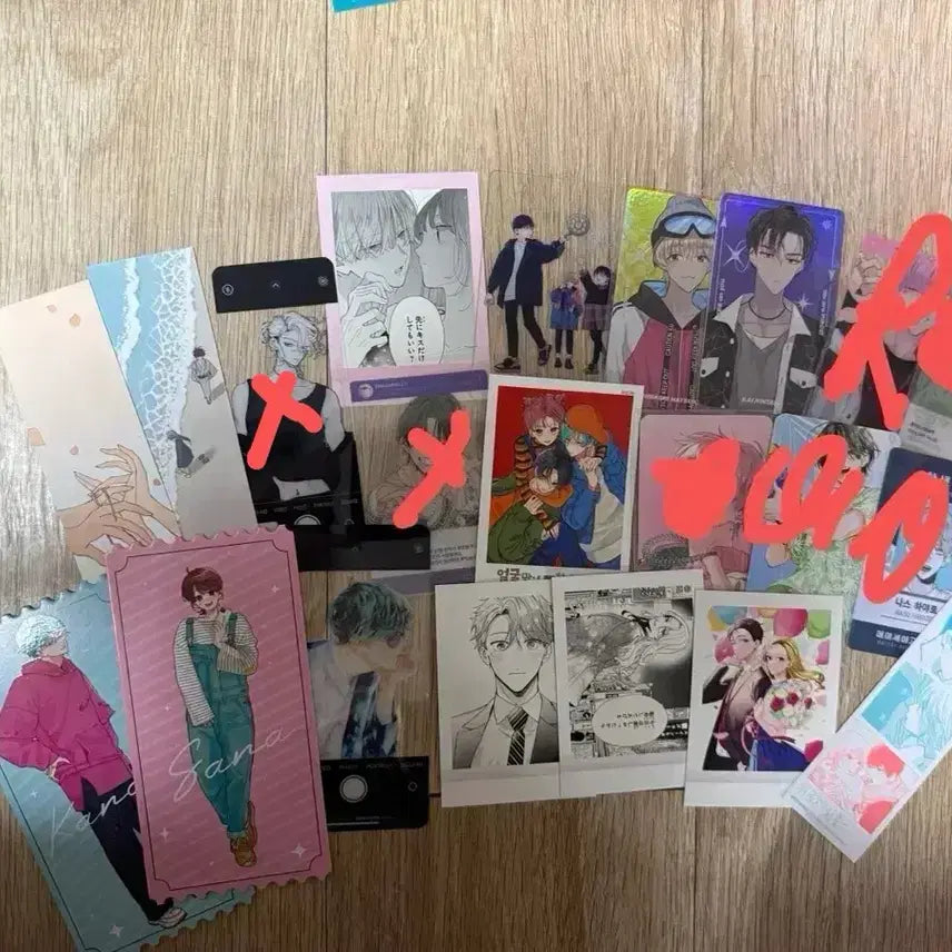 [BUNJANG] Tamon-gun & Others Romance Postcard & Photocard / 타몬군 외 로맨스엽서 포카