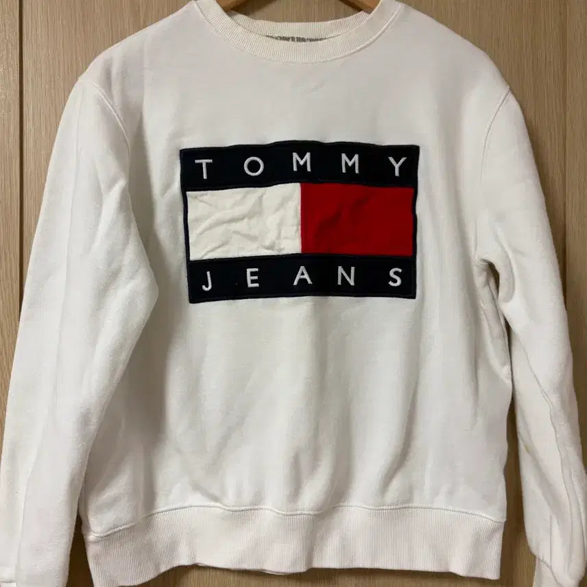 [BUNJANG] Tommy Hilfiger Tommy Jeans Sweatshirt M / 타미힐피거 타미진스 기모 맨투맨 M