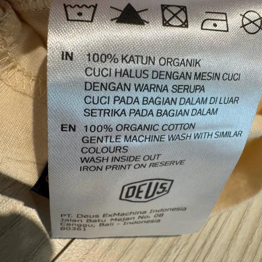 [BUNJANG] Deus Ex Machina Logo T-shirt (M) / 무료배송) 데우스 엑스 마키나 로고 티셔츠 /남녀공용