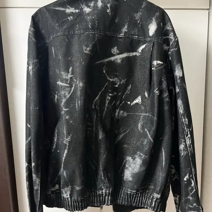 [BUNJANG] Painting Biker Jacket XL / 페인팅 바이커 자켓 XL
