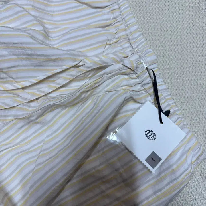 [BUNJANG] Ethos Yellow Stripe Pajama Set / 에토스 스트라이프 파자마 셋트 (옐로우스트라이프)