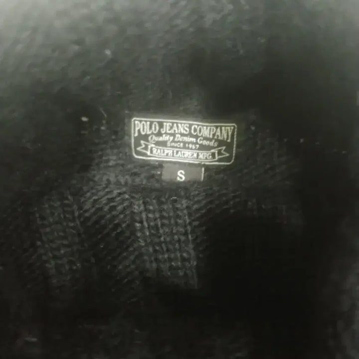 [BUNJANG] Polo Ralph Lauren Black/Red Pattern Turtleneck Knit Sweater Size S / 폴로 블랙/레드 패턴 터틀넥 니트 s