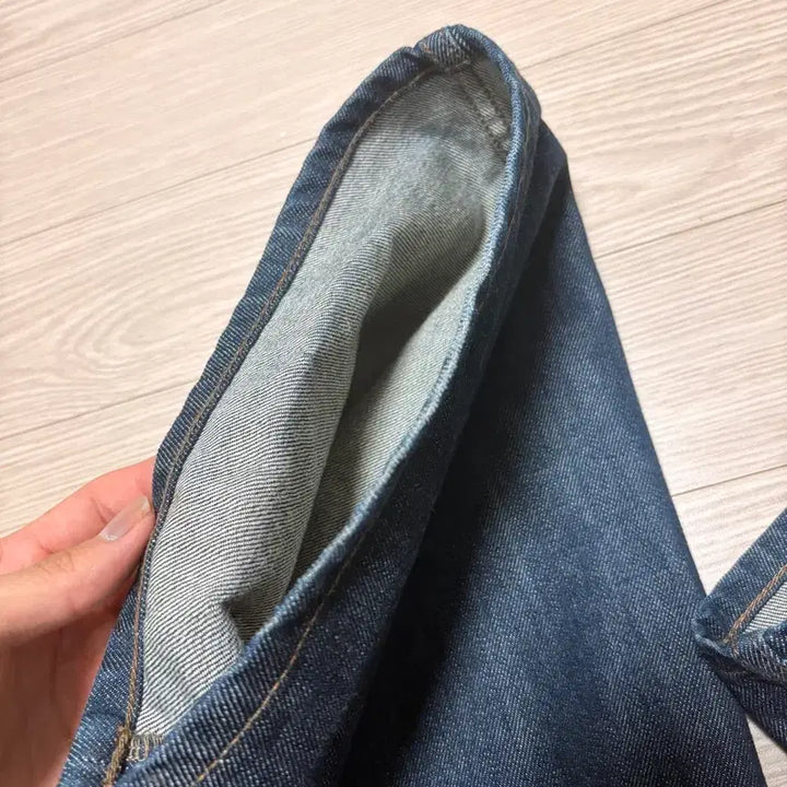 [BUNJANG] Bellee Truewide Low Indigo Denim 30 / 벨리에 트루와이드 로우 인디고 데님 30