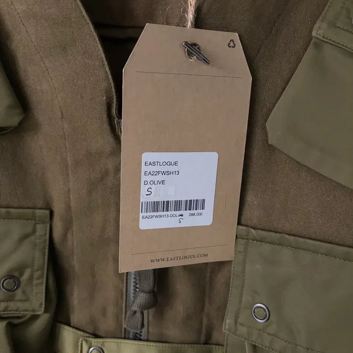 [BUNJANG] Eastlogue Multi Pocket Shirt Jacket - Deep Olive / 새상품(S)이스트로그 멀티 포켓 셔츠 자켓 딥올리브