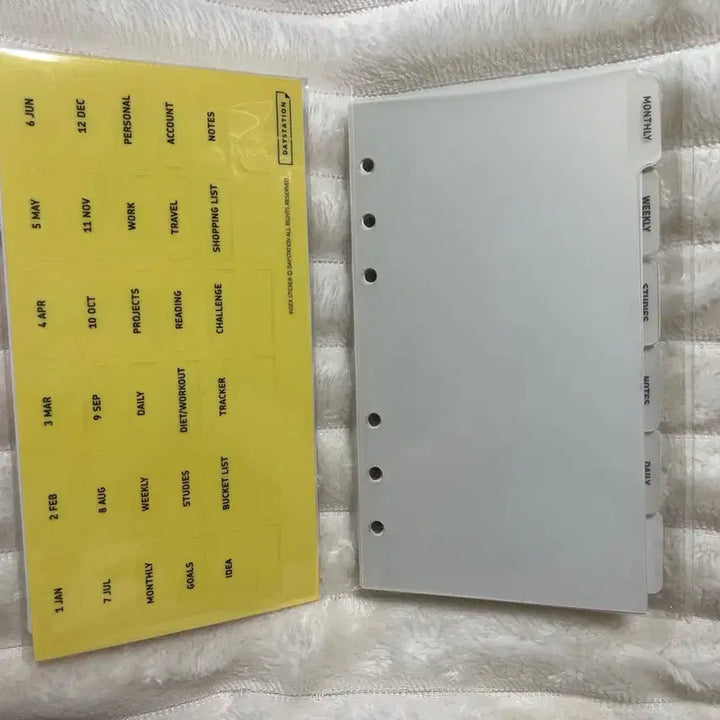 [BUNJANG] Daystation A6 Diary Inserts Set + Memo Pads Bundle / (일택포)데이스테이션 A6 다이어리 속지 세트+메모지 일괄