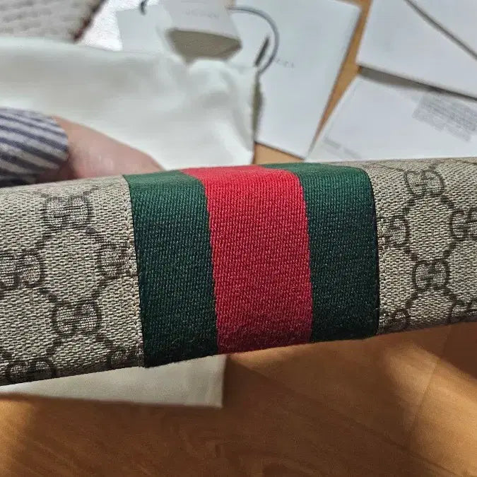 [BUNJANG] Gucci GG Supreme Web Pouch 475316 KHN4N 9791 / 구찌 남성 GG 수프림 웹 파우치 475316 KHN4N 9791