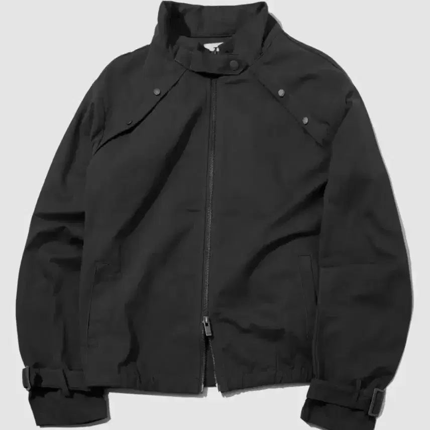 [BUNJANG] Place Studio Play High Neck Standard Blouson Zip-up Jacket / 플레이스 스튜디오 플레이하이넥 스탠다드 블루종 집업 자켓