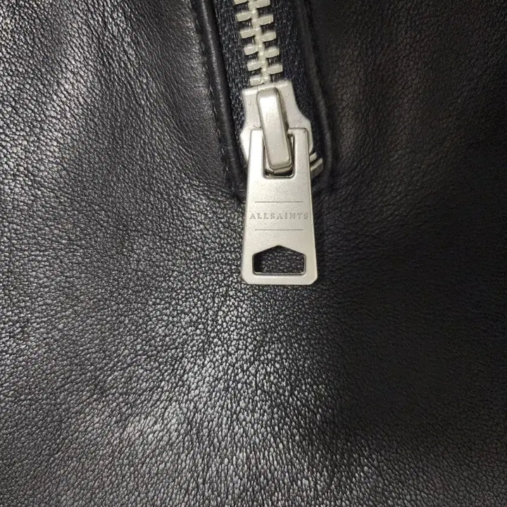 [BUNJANG] AllSaints Black Leather Rider Jacket XL / 올세인츠 블랙 가죽 라이더 자켓 XL 100-105사이즈