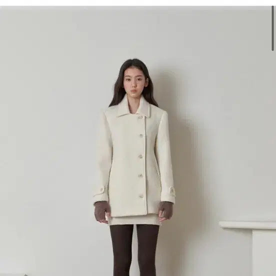 [BUNJANG] Le Vian Half Coat / 르베인 하프코트