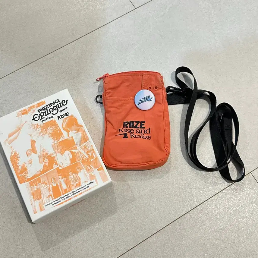 [BUNJANG] RIIZE Travel Bag Orange / 라이즈 트레블백 오렌지 가방 양도합니다