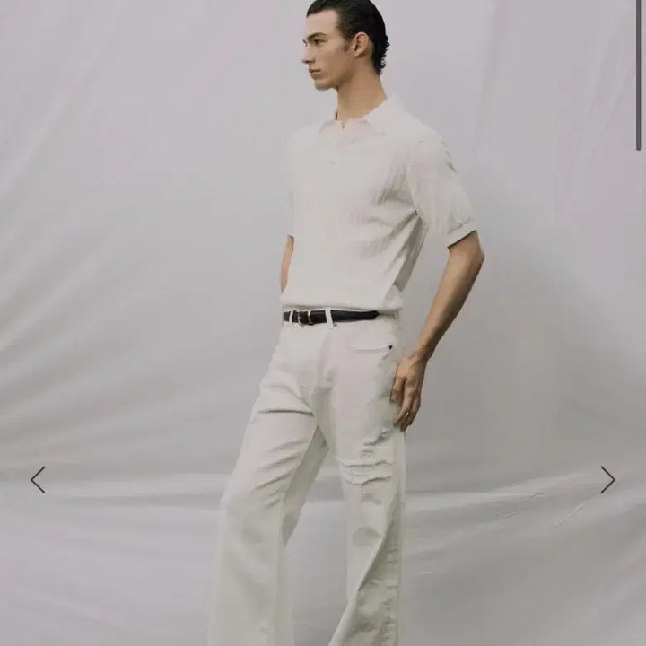 [BUNJANG] Savage Half Polo Knit L / 세비지 하프 폴로 니트 L