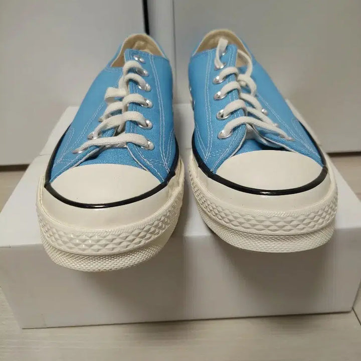 [BUNJANG] Converse Chuck 70 Low University Blue Sneakers / 새상품 컨버스 로우 260