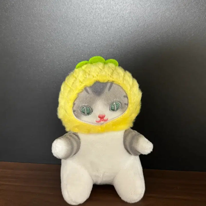 [BUNJANG] Mofsands Pineapple Cat Plushie / 모프샌드 파인애플 고양이 인형 키링 (키링고리없음)