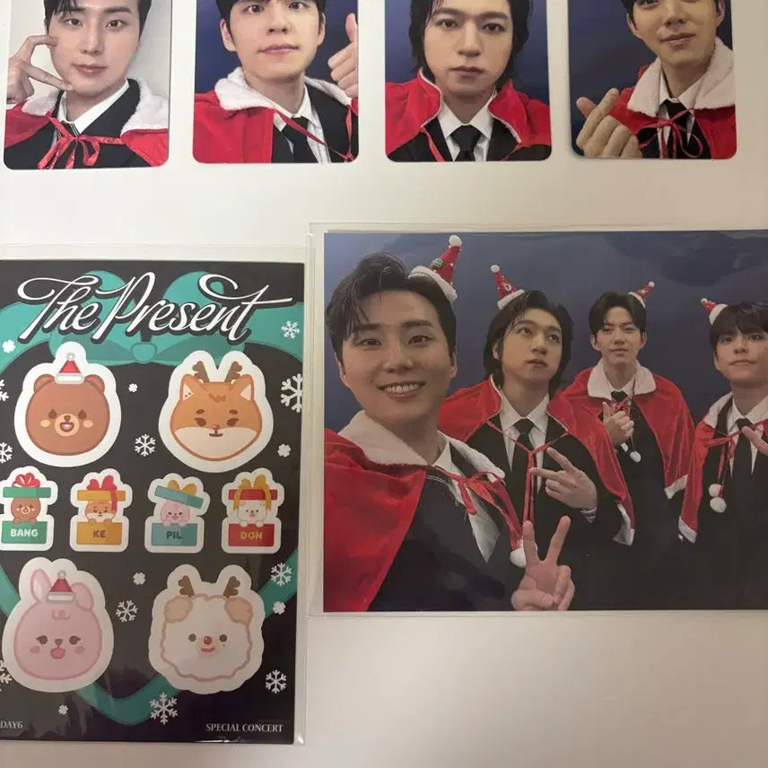 [BUNJANG] DAY6 The Present Photocard + Sticker / DAY6 The Present 포토카드 + 스티커 데이식스