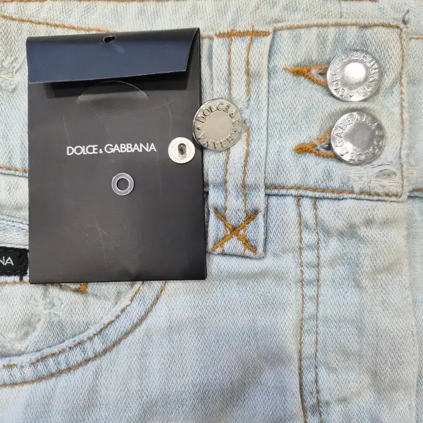 [BUNJANG] Dolce & Gabbana Ice Wash Mini Skirt / DOLCE&GABBANA 돌체앤가바나 정품 아이스진 미니스커트