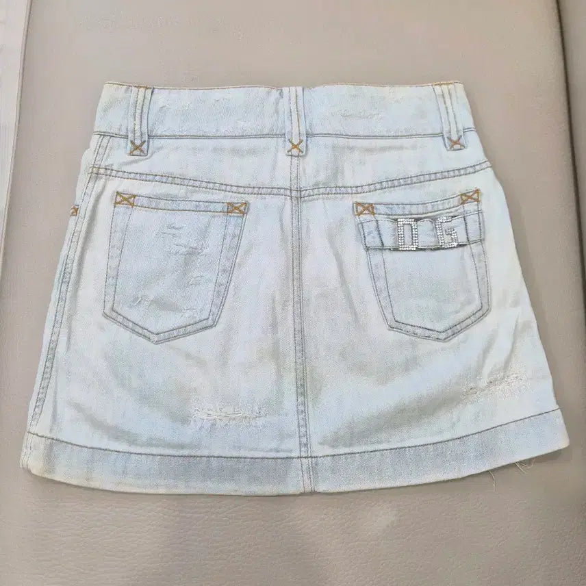 [BUNJANG] Dolce & Gabbana Ice Wash Mini Skirt / DOLCE&GABBANA 돌체앤가바나 정품 아이스진 미니스커트