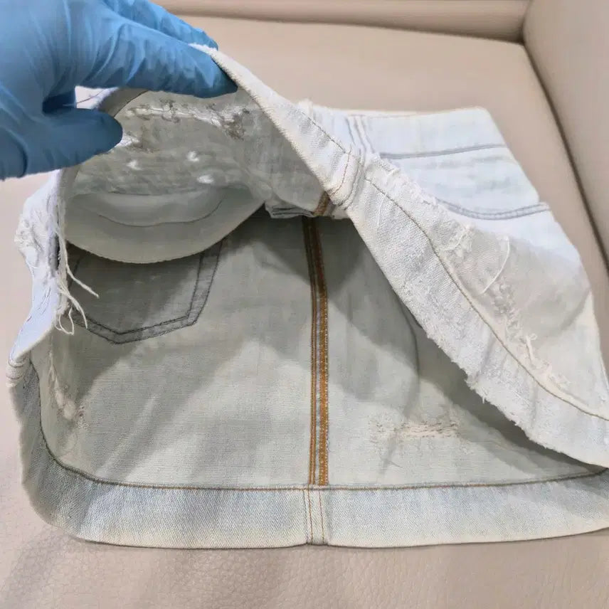 [BUNJANG] Dolce & Gabbana Ice Wash Mini Skirt / DOLCE&GABBANA 돌체앤가바나 정품 아이스진 미니스커트