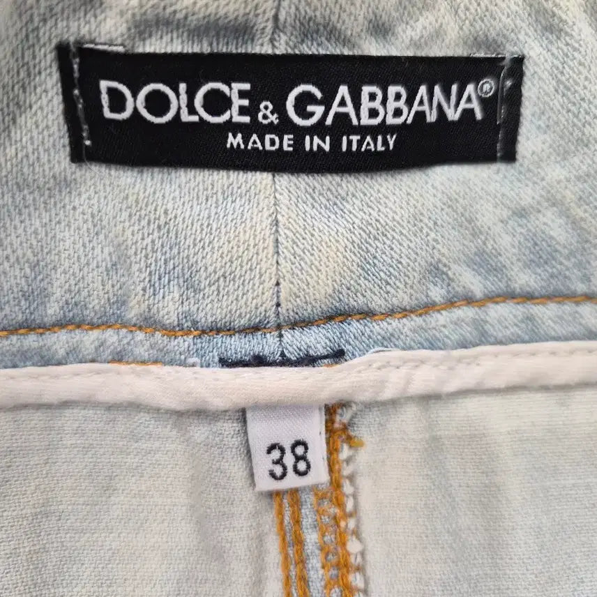 [BUNJANG] Dolce & Gabbana Ice Wash Mini Skirt / DOLCE&GABBANA 돌체앤가바나 정품 아이스진 미니스커트