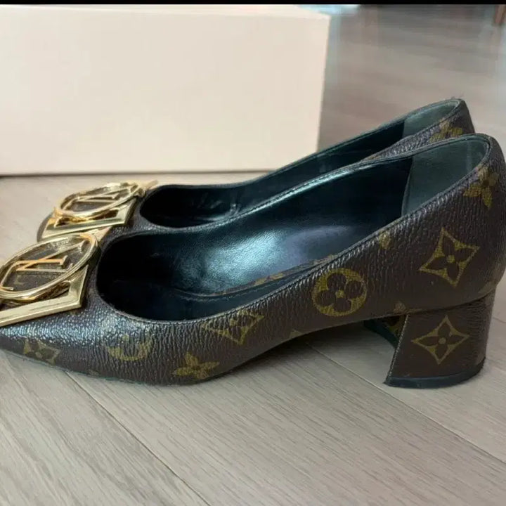 [BUNJANG] Louis Vuitton Monogram Pumps (Size 225) / 루이비통 모노그램  폄프스 35 (한국사이즈 225)