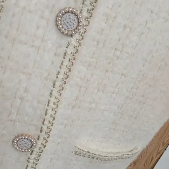 [BUNJANG] The Izzat Tweed Vest / 더아이잗 트위드 베스트