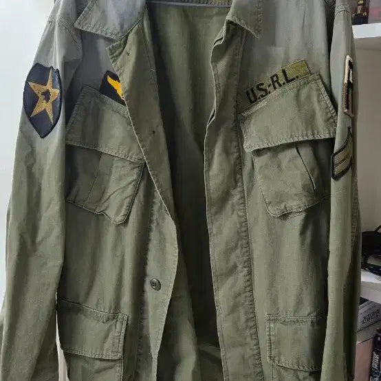 [BUNJANG] Polo Vintage Fatigue Jacket - Small / 폴로 빈티지 워싱 퍼티그 자켓 스몰 사이즈