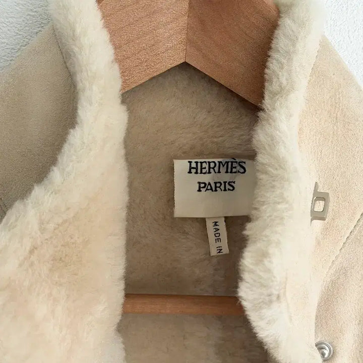 [BUNJANG] Hermes Suede Mouton Vest / 에르메스 무스탕 베스트