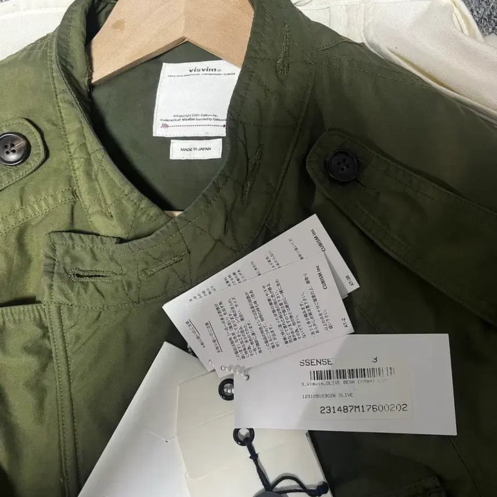 [BUNJANG] Visvim Bega Combat Coat Olive / [3] Visvim bega combat coat olive
