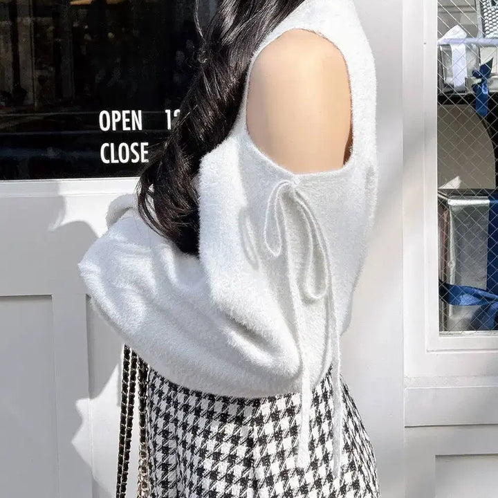 [SOLD OUT] 잉그니 오프숄더 라메니트/양지뢰양산형지뢰계스나계에블린미셸피움그레일grl