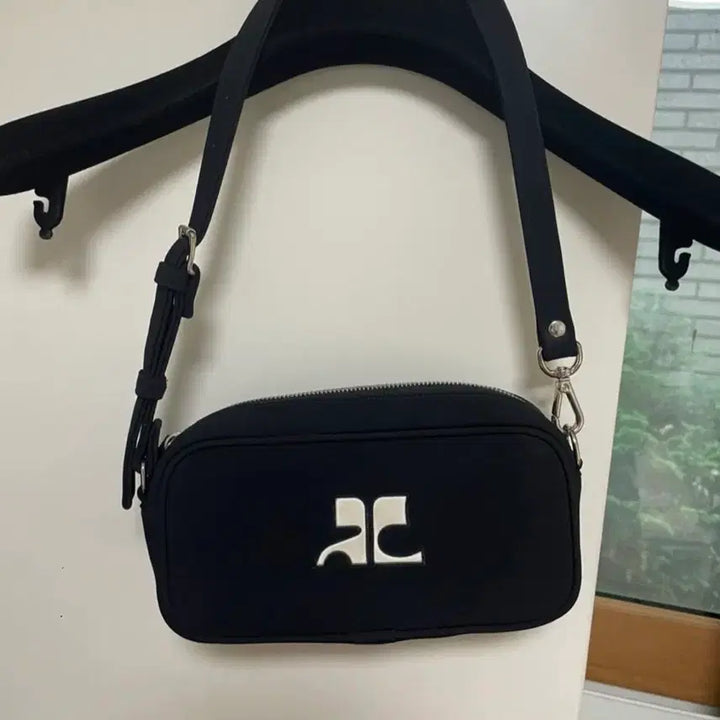 [BUNJANG] Courreges Mini Nylon Bag / 꾸레쥬 블랙 미니백 courreges