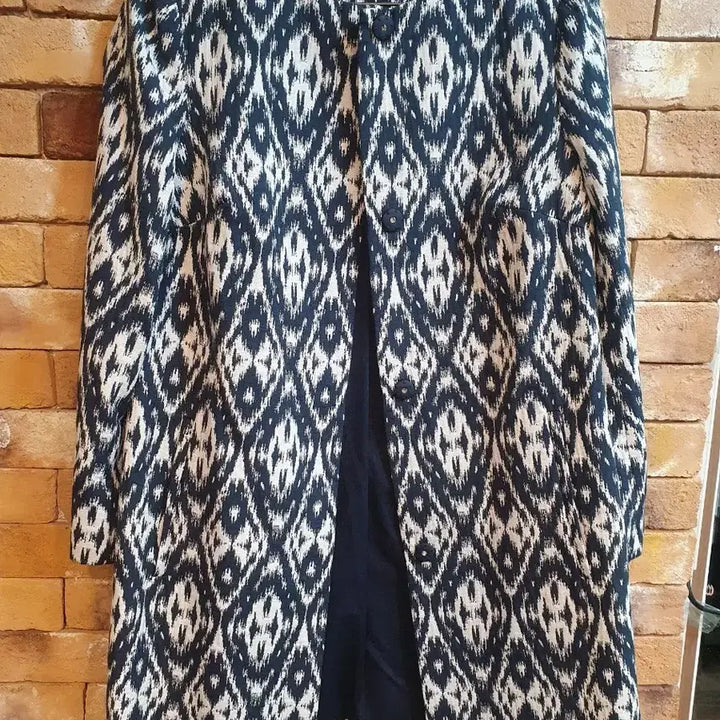 [BUNJANG] M&S Patterned Coat / M&S 패턴 코트