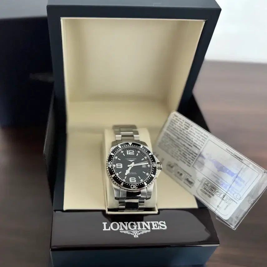 [BUNJANG] Longines HydroConquest Black Automatic 41mm Watch / 론진 하이드로 콘퀘스트 블랙 오토 41mm 팝니다! 마지막 세일 !!