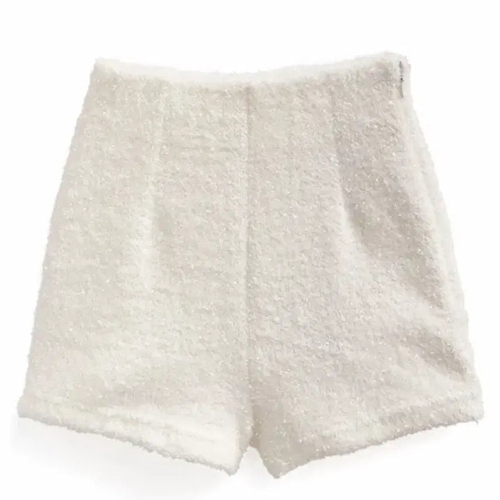 [BUNJANG] GRL Lame Shaggy Shorts / 그레일grl 라메샤기반바지/양지뢰양산형지뢰계스나계잉그니미셸에블린다리치