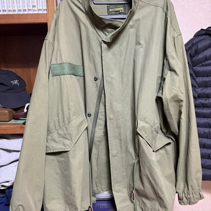 [BUNJANG] L Outstanding Mods Parka Short Jacket / L 아웃스탠딩 모즈파카 숏