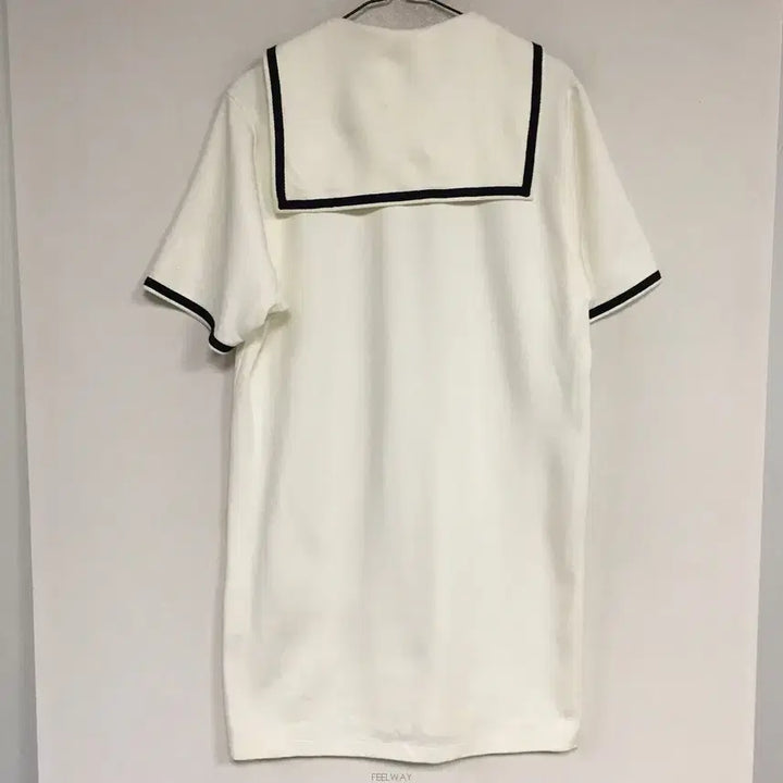 [BUNJANG] Tomboy Sailor Collar Short Sleeve Dress / 톰보이 세일러카라 반팔 원피스 F